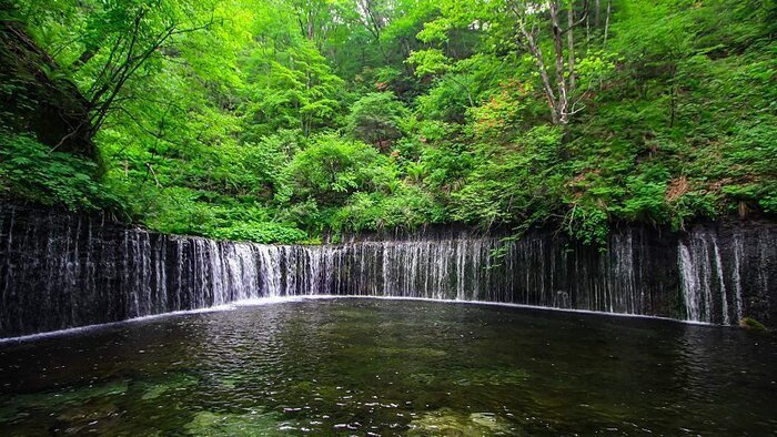 Karuizawa with Shiraito Falls, Kumoba Pond, Old Karuizawa Ginza Street & Karuizawa Prince Shopping Plaza