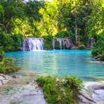 Hike to waterfalls on Siquijor Island, Philippines