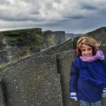 Brace yourselves for experiencing the Cliffs of Moher with the family