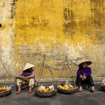 Street vendors in Vietnam