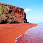 Red Beach in Santorini
