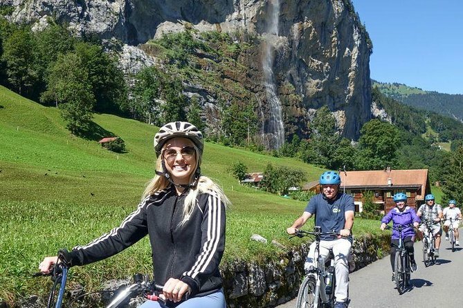 E-Bike Adventure: Exploring Lauterbrunnen and the Enchanting Valley of 72 Waterfalls