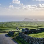 Start your adventure on Terceira, where volcanic rock walls frame the lush farmland