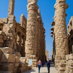 Ancient Egyptian temple complex in Luxor