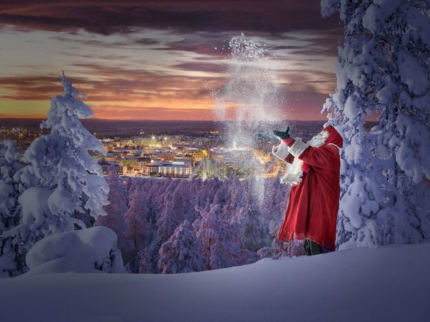 Meet Santa Claus in Finland's Santa Claus Village