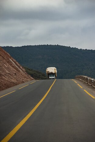 Transfer to Erg Chebbi via the Middle Atlas Mountains 
