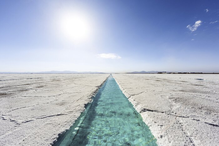 Explore the vast salt flats of Salinas Grandes from your base at a remote luxury camp