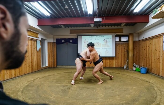 Authentic Sumo Experience in Tokyo with Chanko-nabe Lunch
