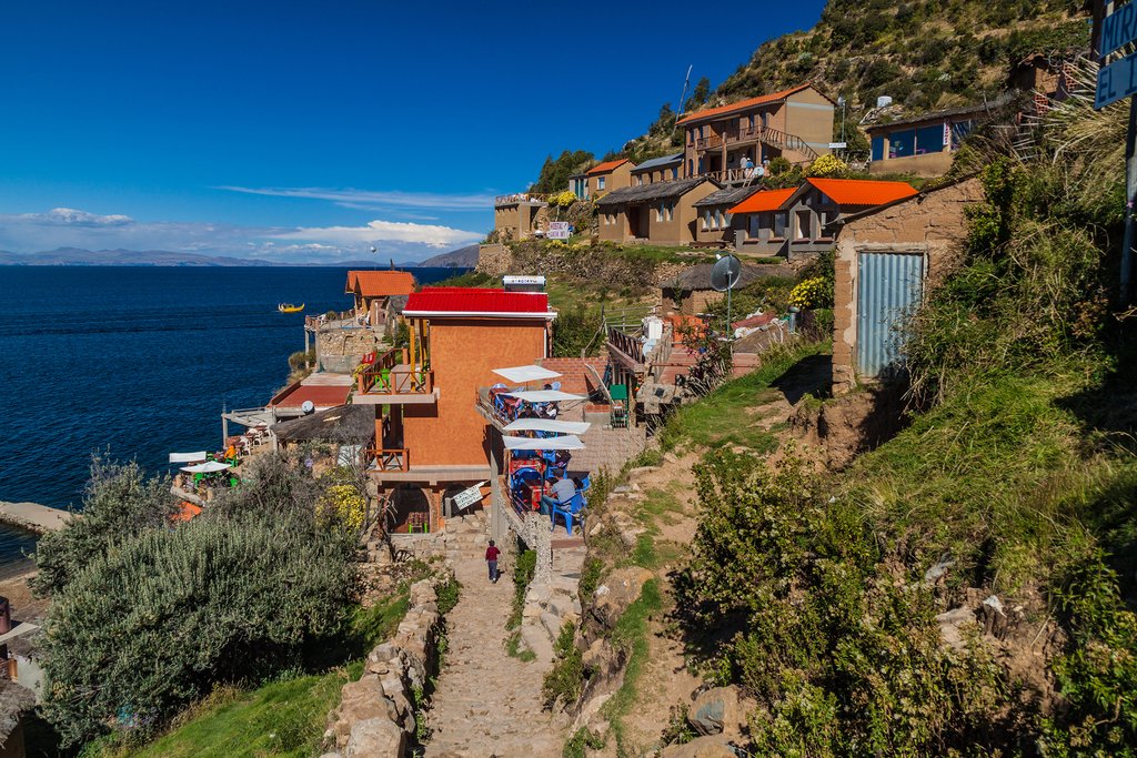 Isla del Sol on Lake Titicaca