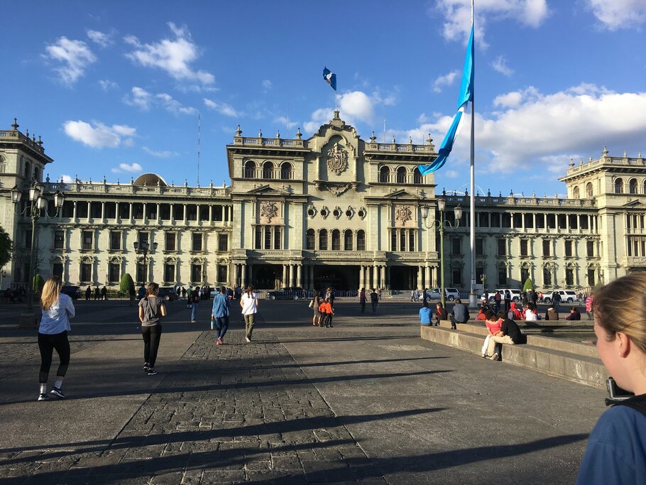 Guatemala City's main plaza