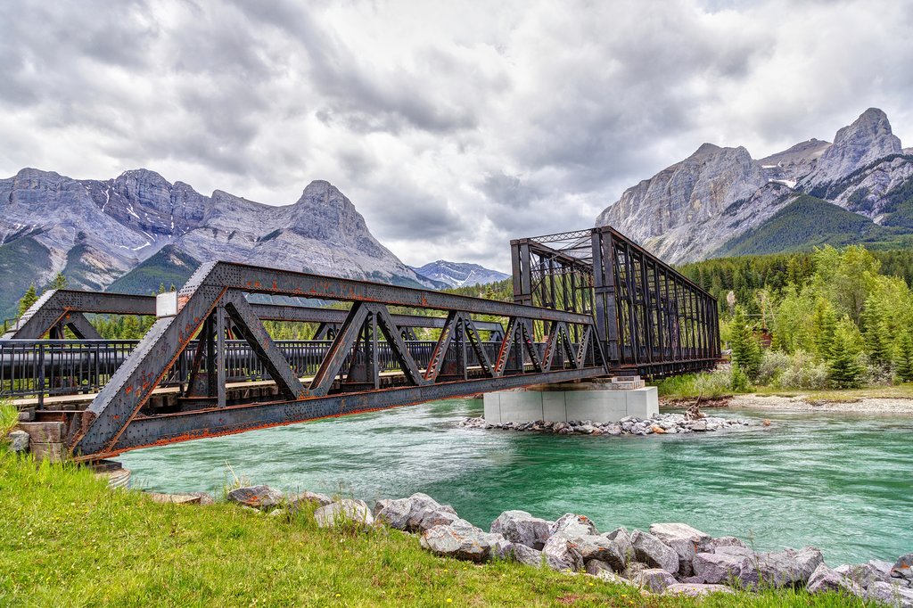 Canmore Engine Bridge over the Bow River