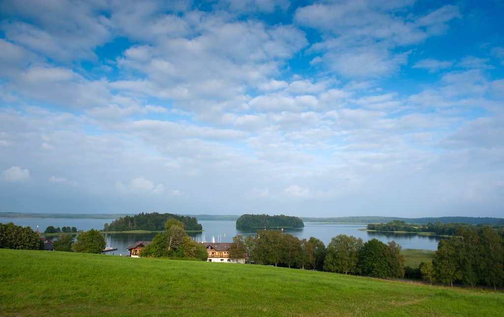 Panoramic View of Lake Plateliai in Zemaitija National Park