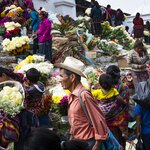 Daily life at the Indigenous market of Chichicastenango