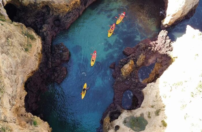 Ponta da Piedade Small Group Kayak Adventure