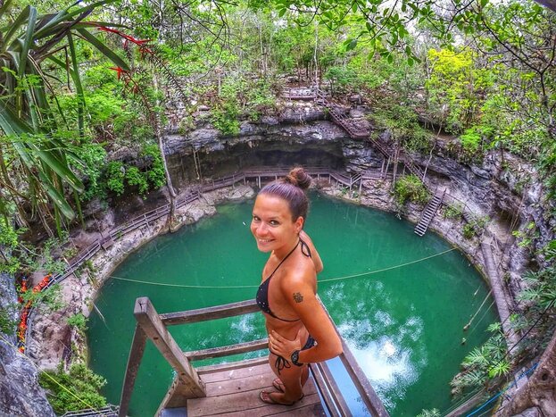 Visit to Xcanche Cenote