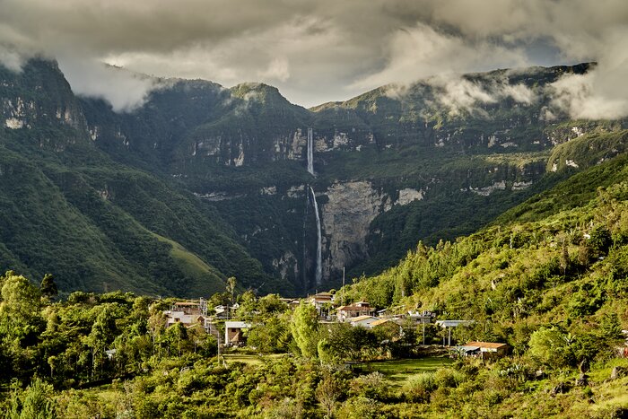 Gocta Waterfall in northern Peru