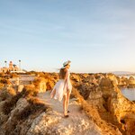 Soak up the golden light and clifftop views of Portugal's Algarve coast