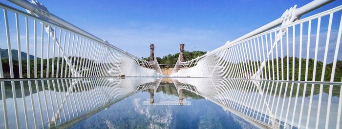 Zhangjiajie Grand Canyon with Glass Bridge 