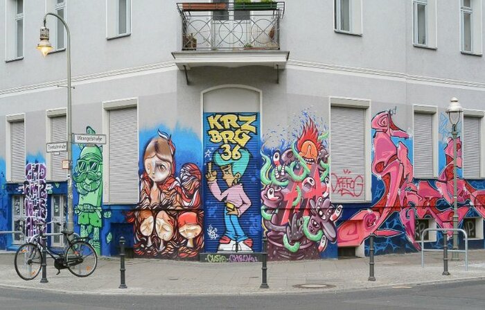 Kaleidoscopic Kreuzberg : Immigrants, Artists & Hipsters (Small Group/Possible in private/3hours)