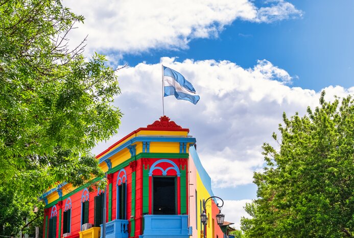 Discover the colorful La Boca district in Argentina's capital, Buenos Aires