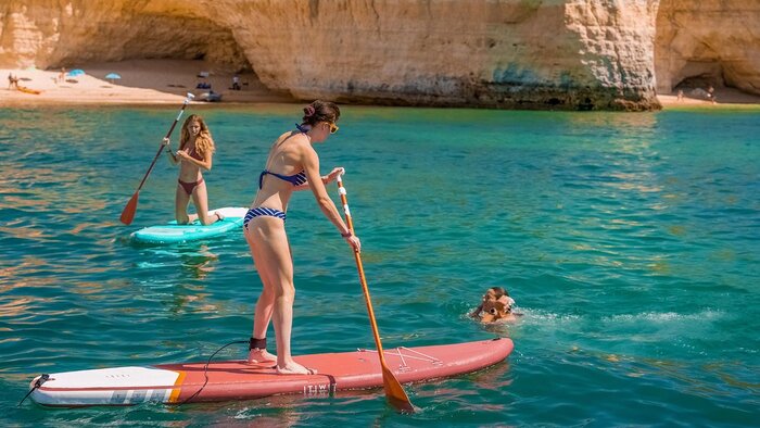 Catamaran Boat to Benagil Cave & Carvoeiro Beach