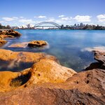 Views across Sydney Harbor