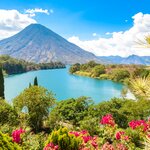 Discover iconic Lake Atitlán as you ride horseback along its shores