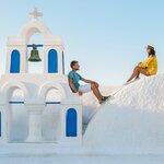 Colorful Santorini is full of perfect photo-ops