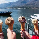 Ice cream on Lake Como