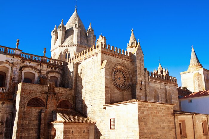Once in Évora, check out the historic sites, like the Cathedral of Évora