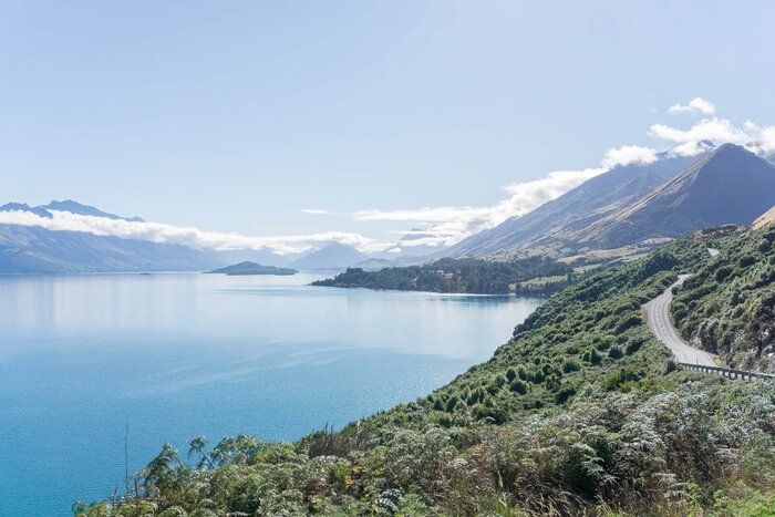Drive from Queenstown to Glenorchy 