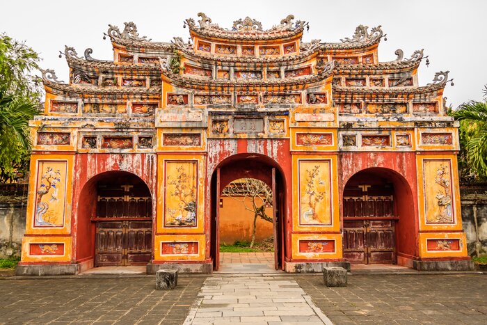 Take a guided tour of the Imperial City in Hue