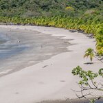 Looking down at Carrillo Beach near Sámara, Costa Rica