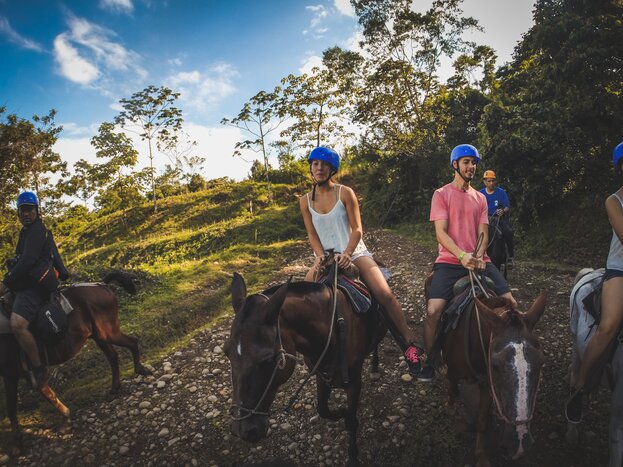 Horseback Riding to the Waterfall