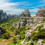 Drive through Andalusia and stop to check out the prehistoric rocky landscape of Torcal de Antequera