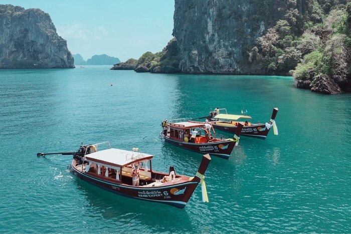 Hong Islands Discovery with Snorkeling by Private Premium Long-tail Boat