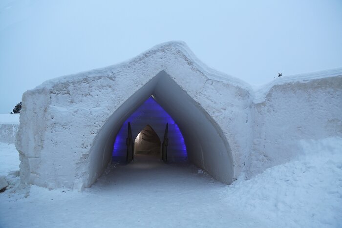 Arctic SnowHotel Visit