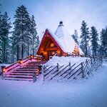 Santa Claus village of Rovaniemi, capital of Lapland