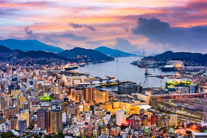 Enjoy the gorgeous evening views of Nagasaki