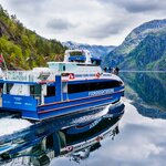 Enjoy the fjord scenery as you set sail from Bergen (photo courtesy of Rødne Fjord Cruise)