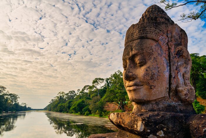 Sculptures of Angkor Thom, Cambodia