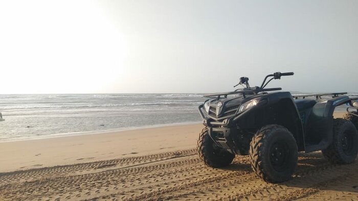 ATVs by the beach