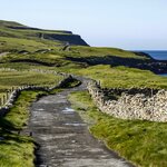 The path from Doolin to the Cliffs of Moher