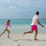 Swim and play with your kids on the beautiful beaches of Indonesia 