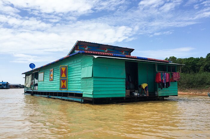 Half Day Khmer Village and Tonle Sap Lake Tour