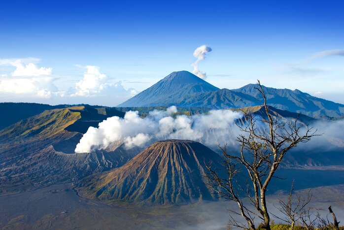 Sunrise over Indonesia's Mount Bromo