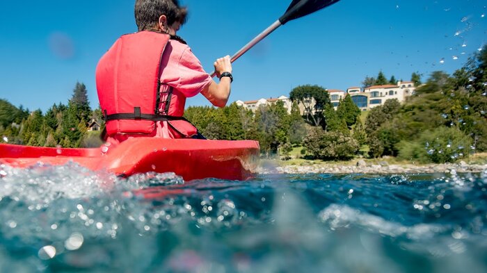 Venture into Bariloche's great outdoors while staying at an Italian-style villa (photo courtesy of Villa Beluno Hotel & Spa)