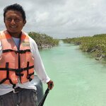 Explore the Sian Ka'an Biosphere Reserve outside of Tulum on a full-day tour