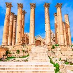Explore the remarkably well-preserved Greco-Roman ruins of Jerash with your private guide