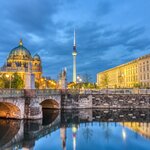 Discover Berlin's highlights, including the Berlin Cathedral, famous TV Tower and a part of the rebuilt City Palace